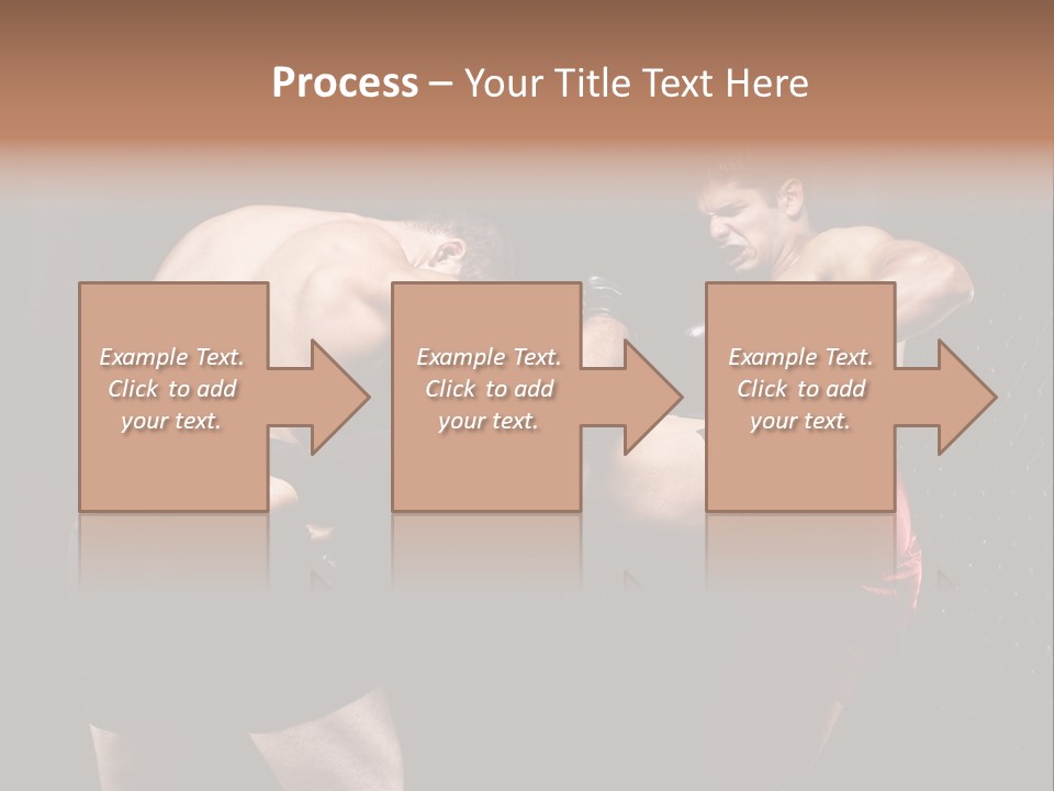 Combat Martial Artist Two PowerPoint Template
