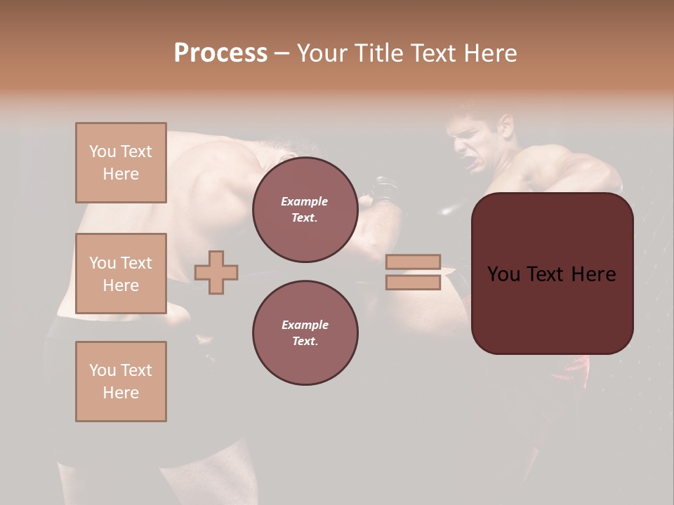 Combat Martial Artist Two PowerPoint Template