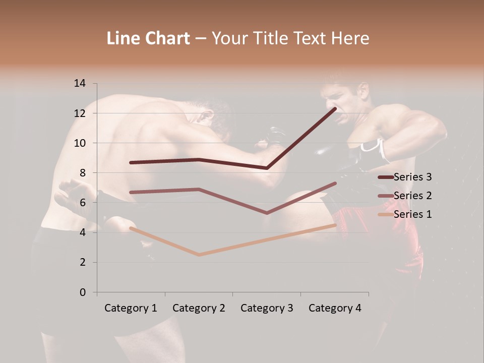 Combat Martial Artist Two PowerPoint Template