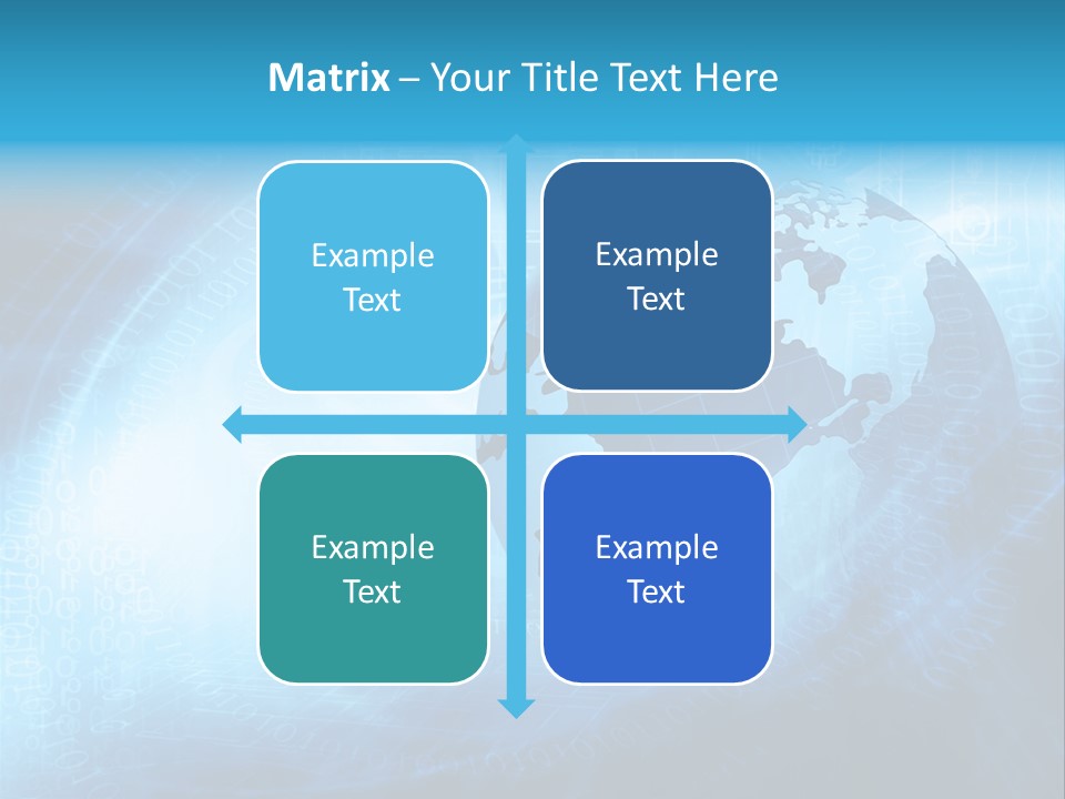 Transfer Connect Map PowerPoint Template