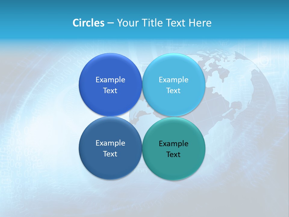 Transfer Connect Map PowerPoint Template