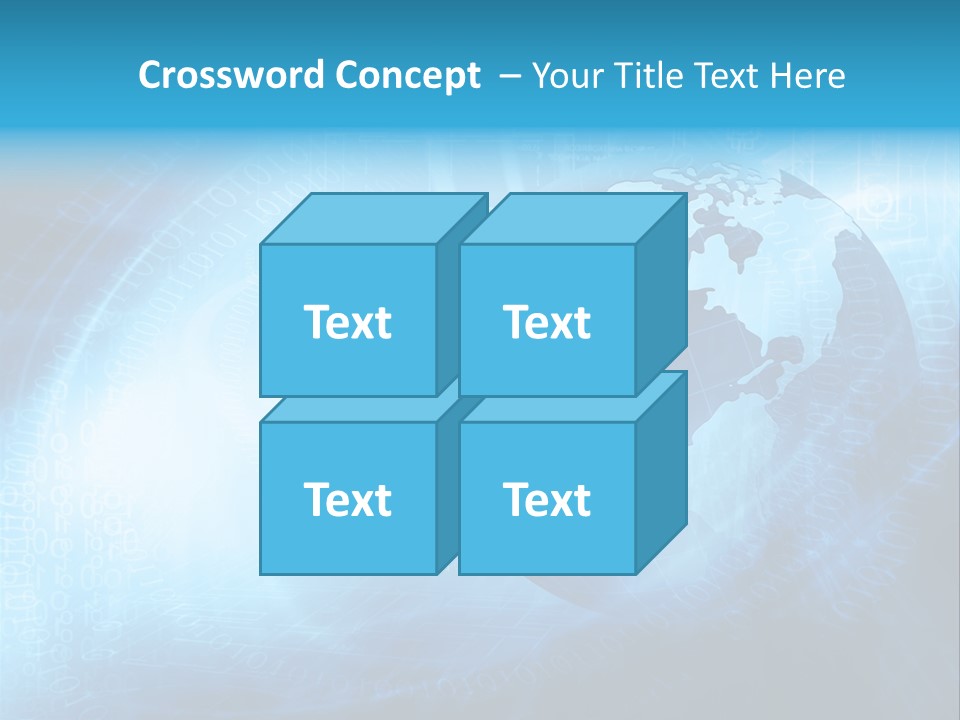 Transfer Connect Map PowerPoint Template