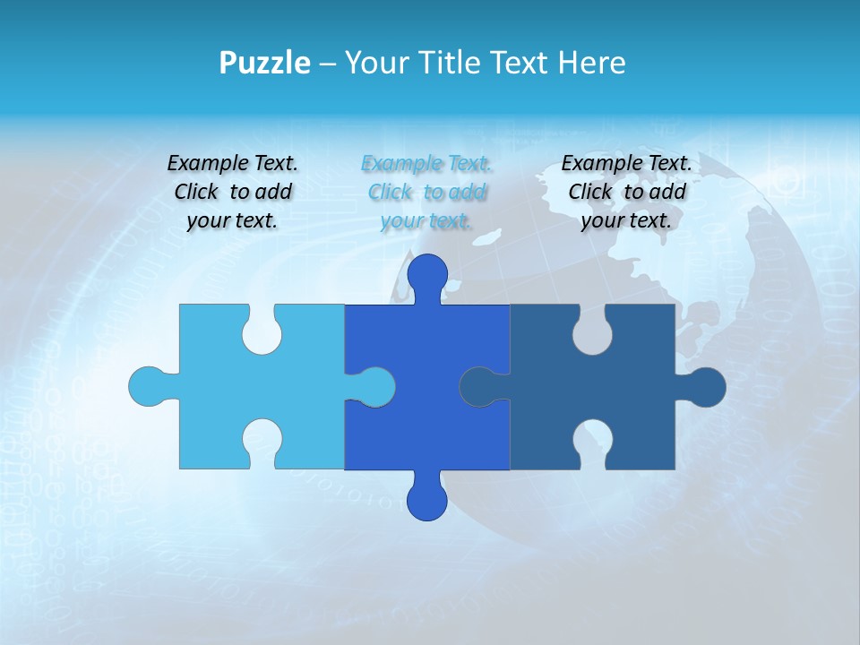 Transfer Connect Map PowerPoint Template