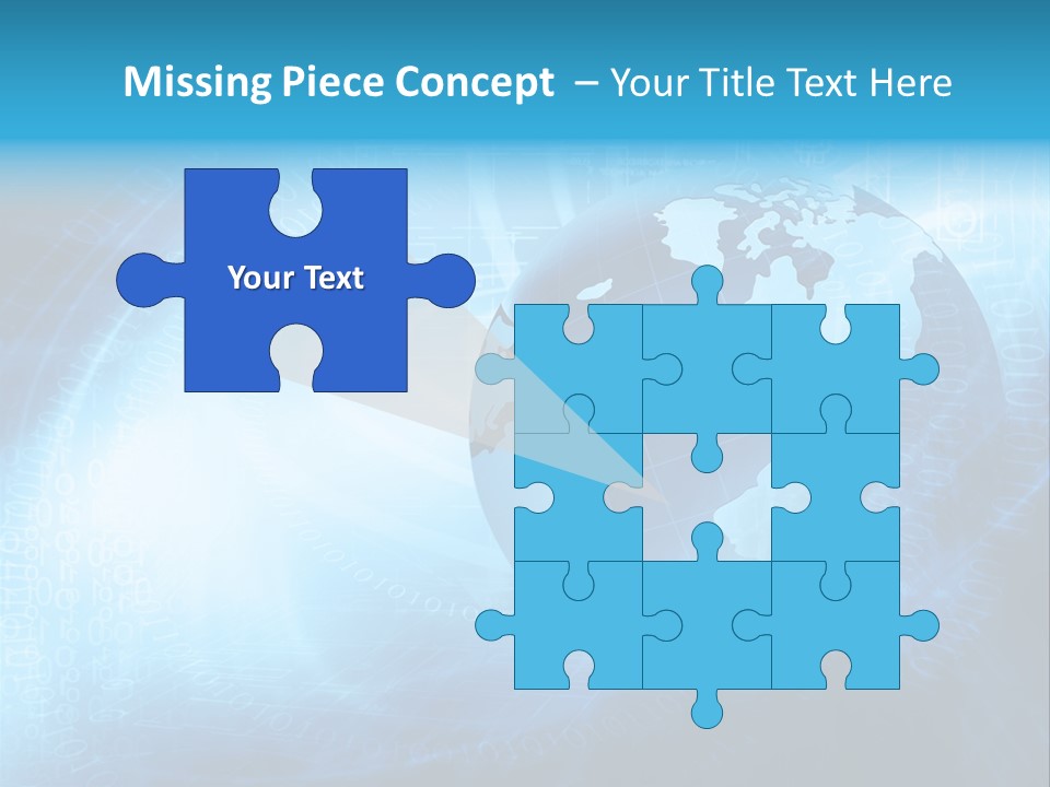 Transfer Connect Map PowerPoint Template