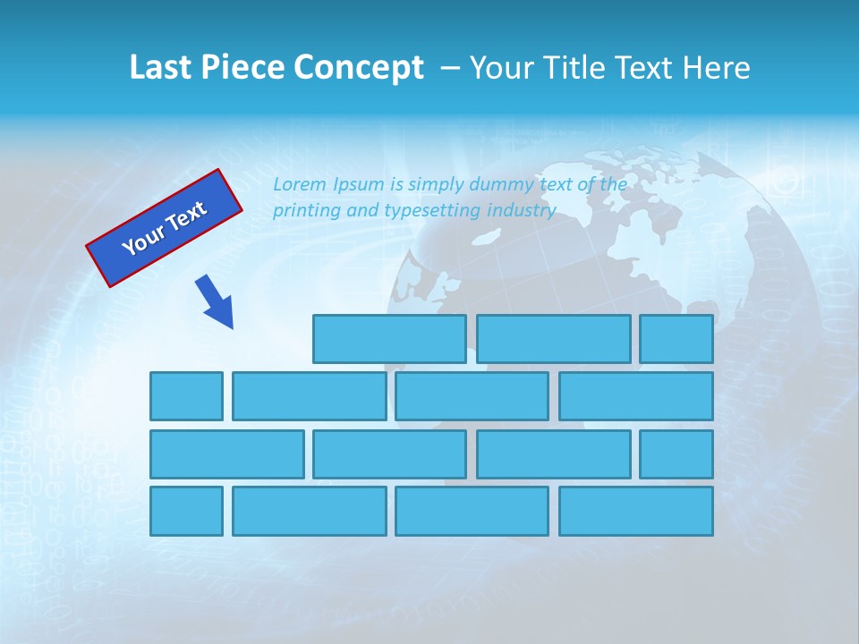 Transfer Connect Map PowerPoint Template