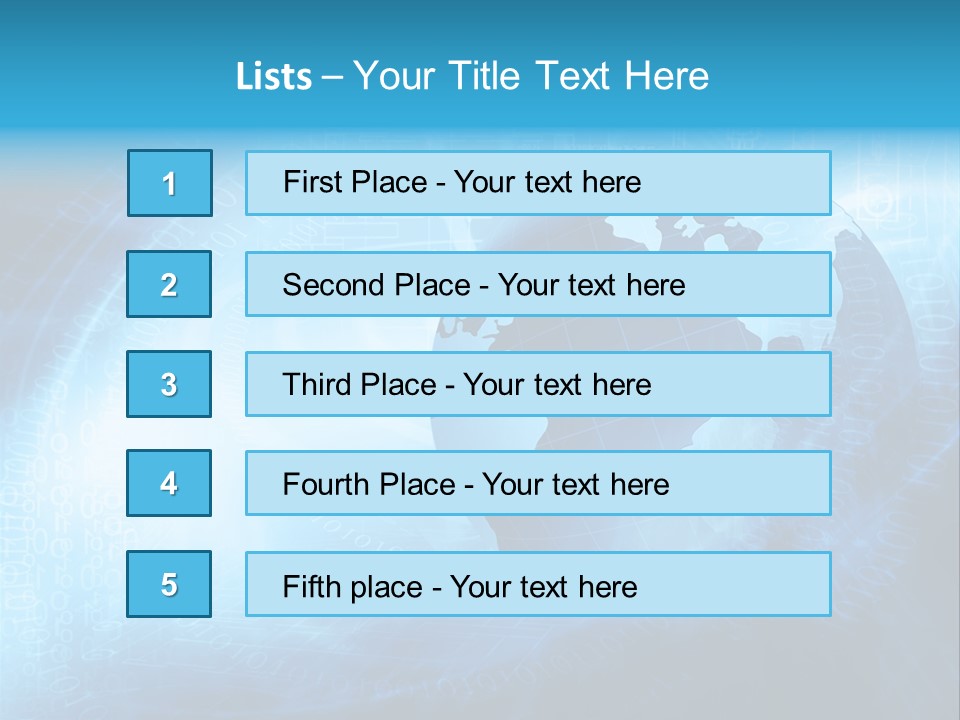 Transfer Connect Map PowerPoint Template