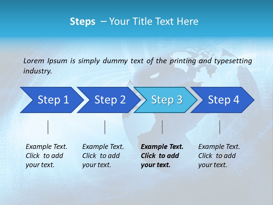 Transfer Connect Map PowerPoint Template