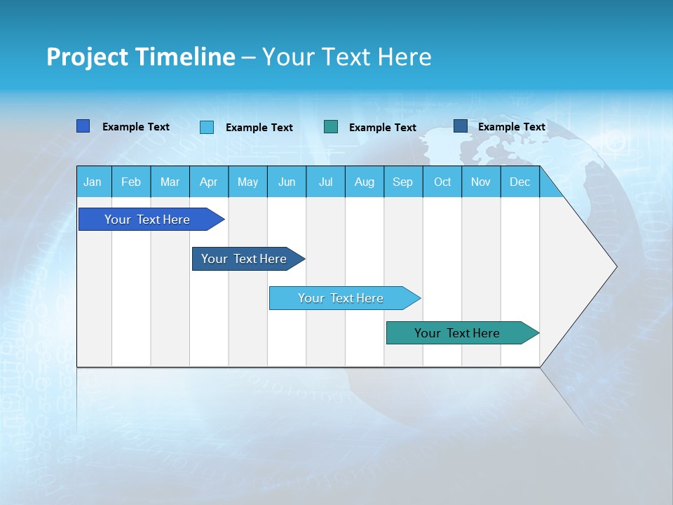 Transfer Connect Map PowerPoint Template