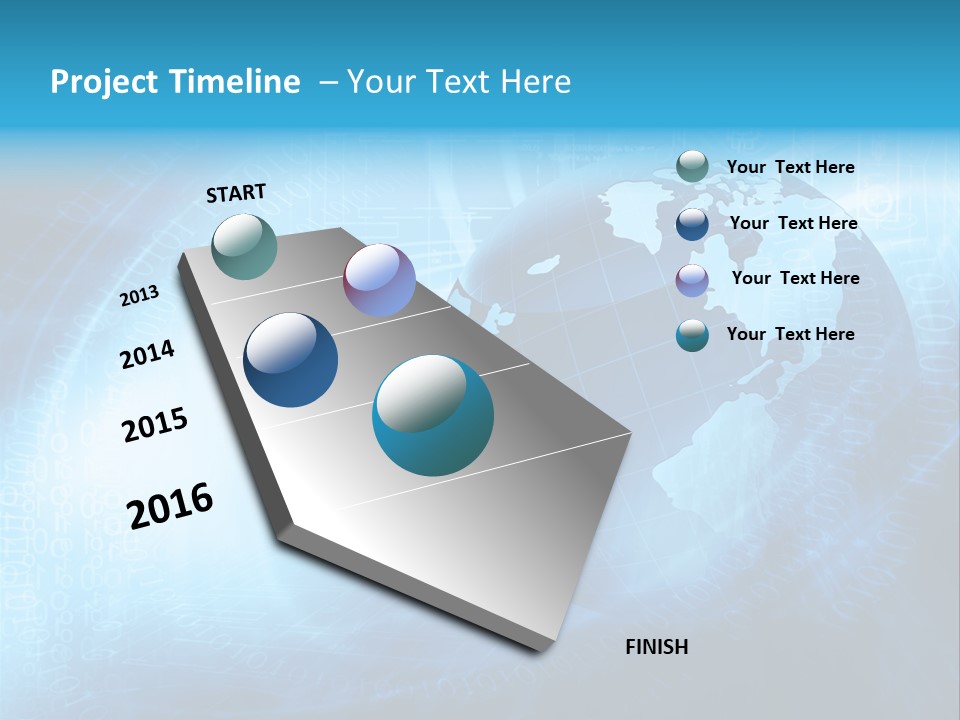 Transfer Connect Map PowerPoint Template