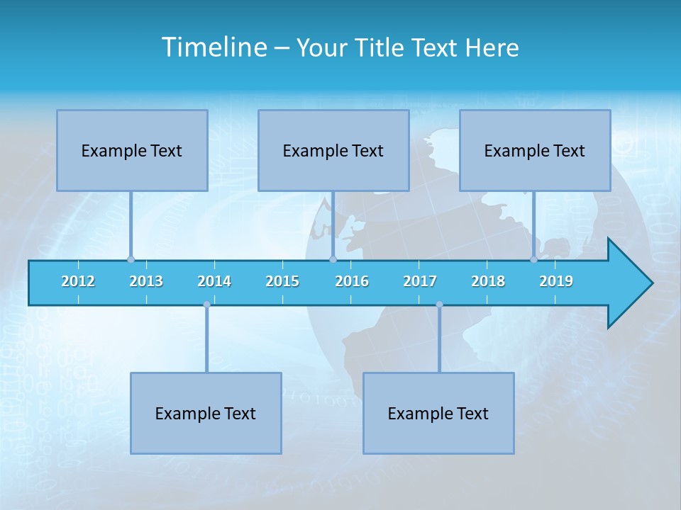 Transfer Connect Map PowerPoint Template