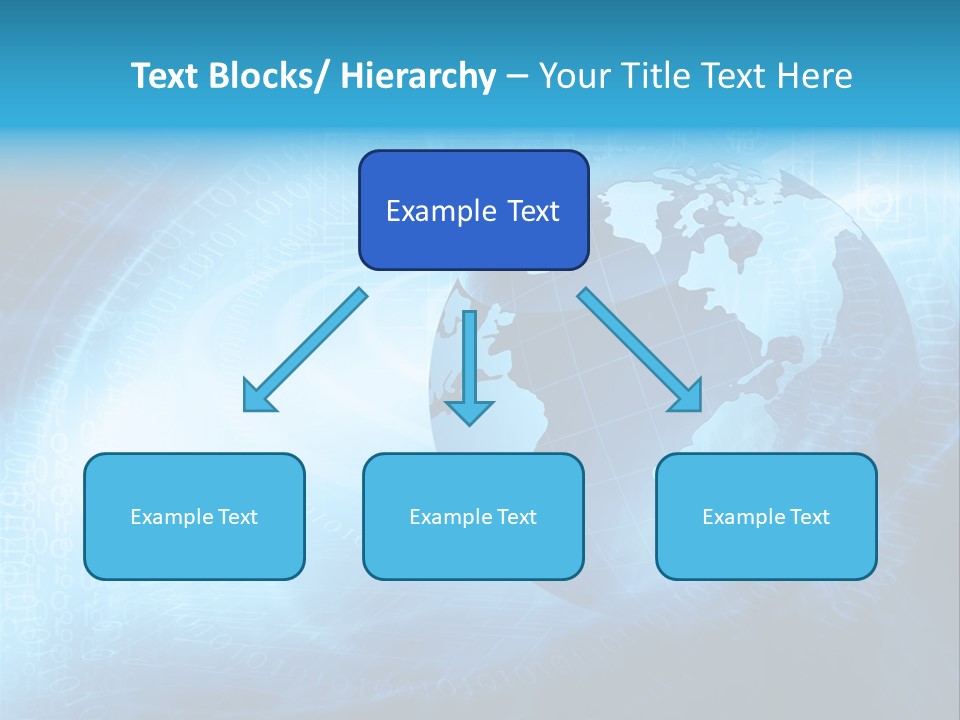 Transfer Connect Map PowerPoint Template