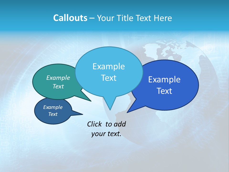 Transfer Connect Map PowerPoint Template