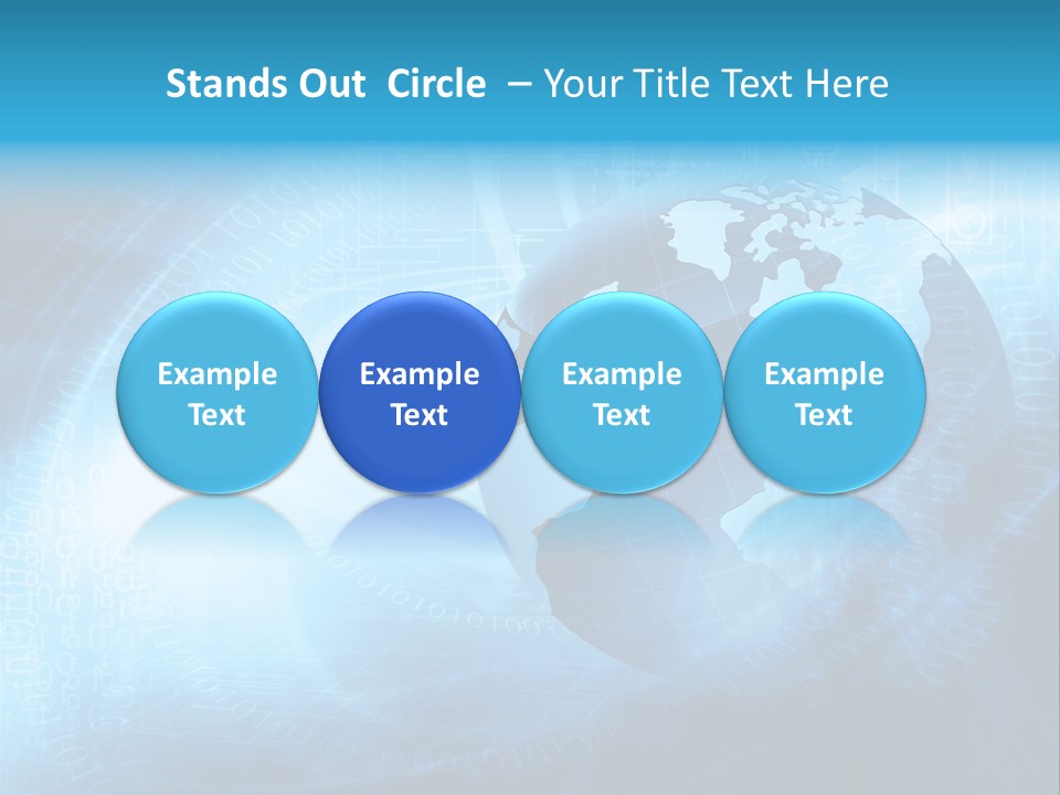 Transfer Connect Map PowerPoint Template