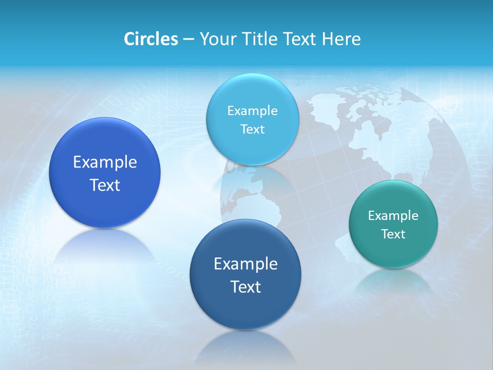Transfer Connect Map PowerPoint Template