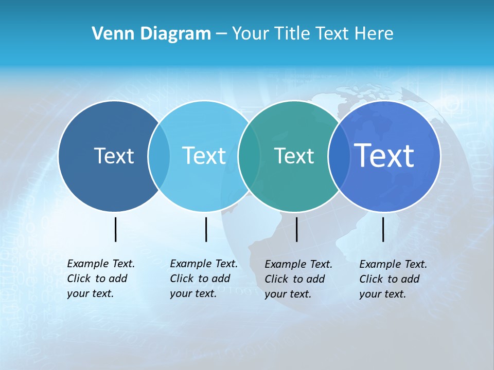 Transfer Connect Map PowerPoint Template