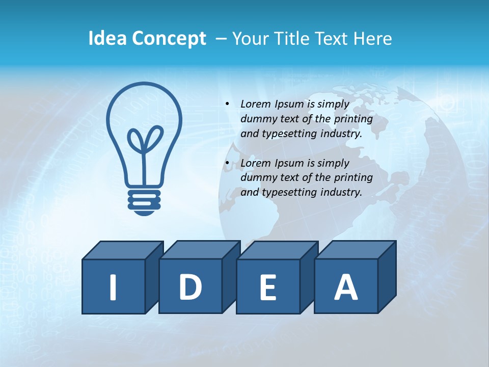 Transfer Connect Map PowerPoint Template