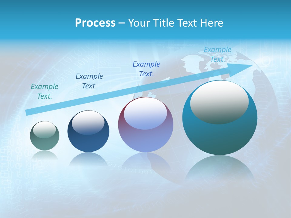 Transfer Connect Map PowerPoint Template