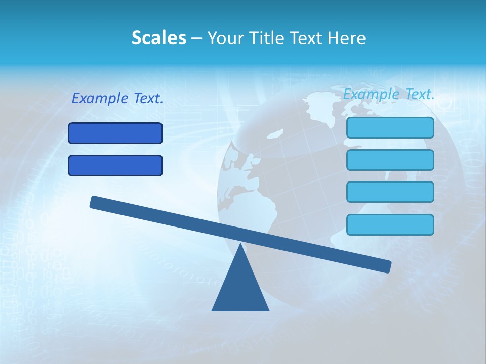 Transfer Connect Map PowerPoint Template