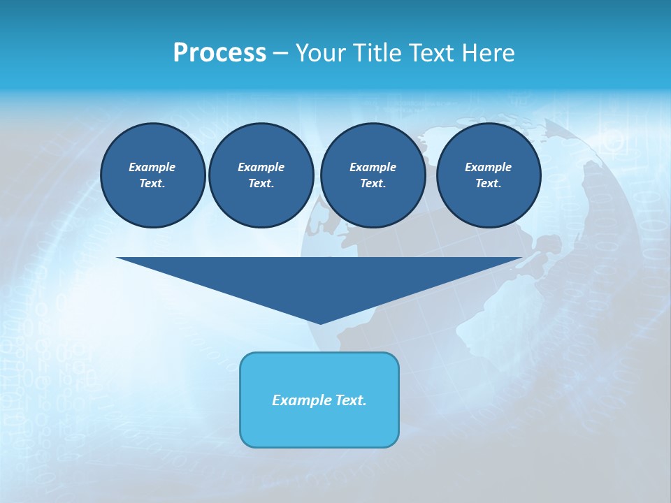 Transfer Connect Map PowerPoint Template