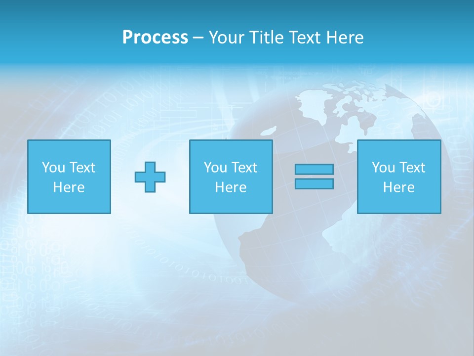 Transfer Connect Map PowerPoint Template