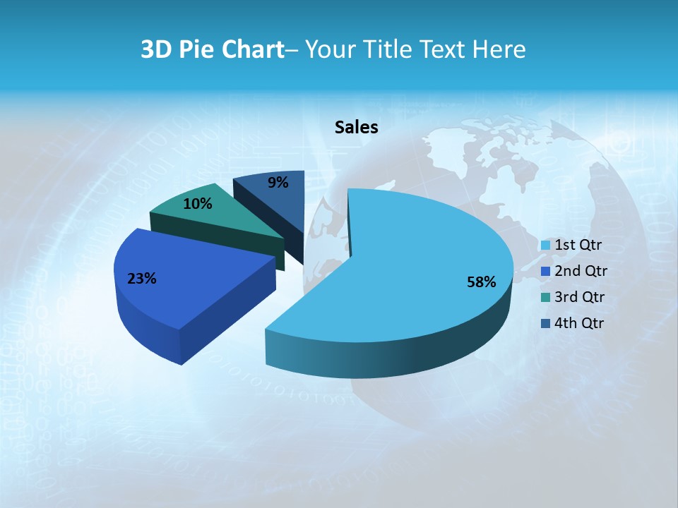 Transfer Connect Map PowerPoint Template