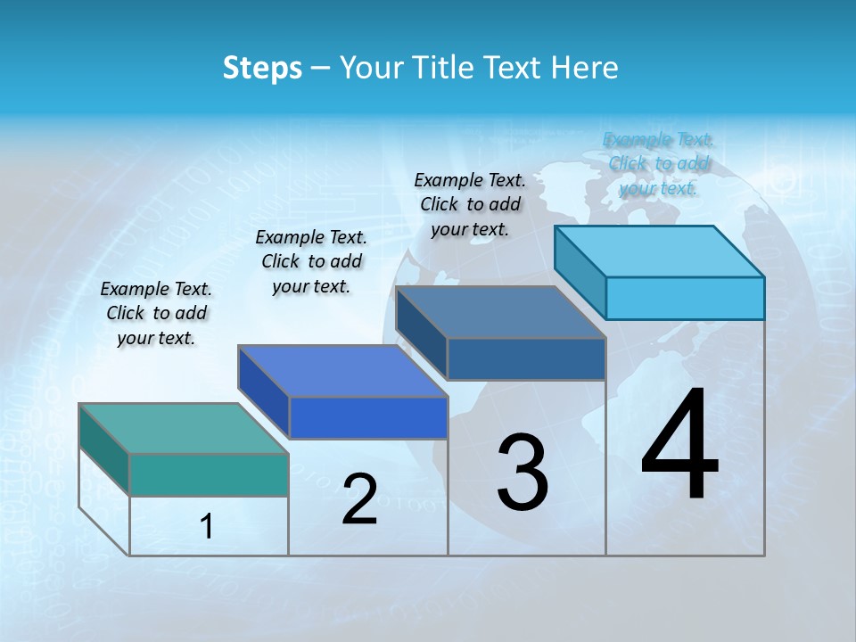 Transfer Connect Map PowerPoint Template