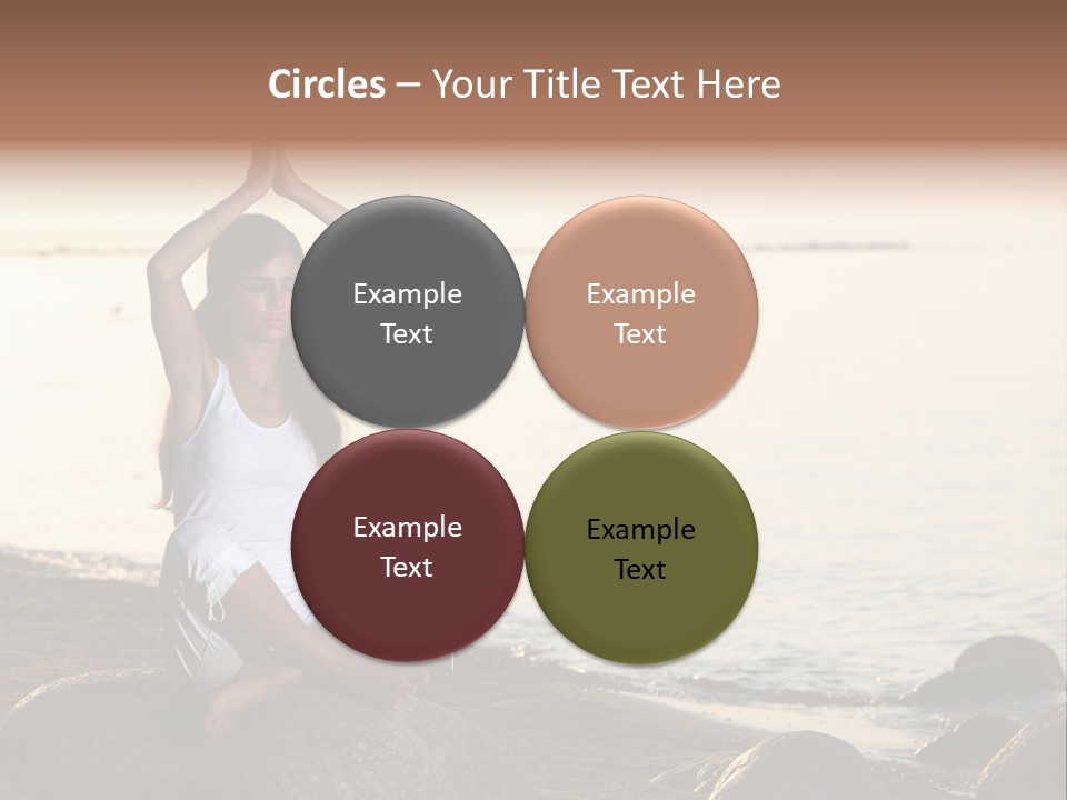 Human Hand Outdoors PowerPoint Template