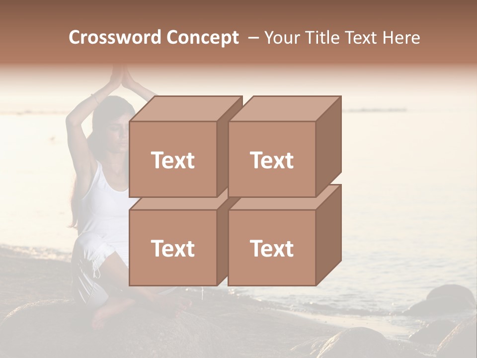 Human Hand Outdoors PowerPoint Template