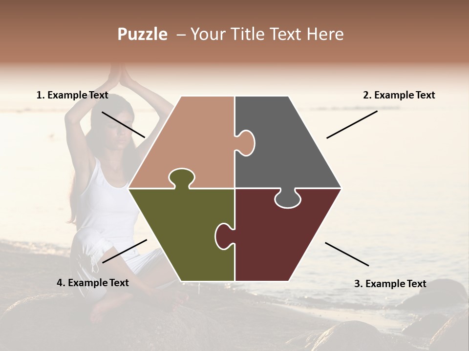 Human Hand Outdoors PowerPoint Template