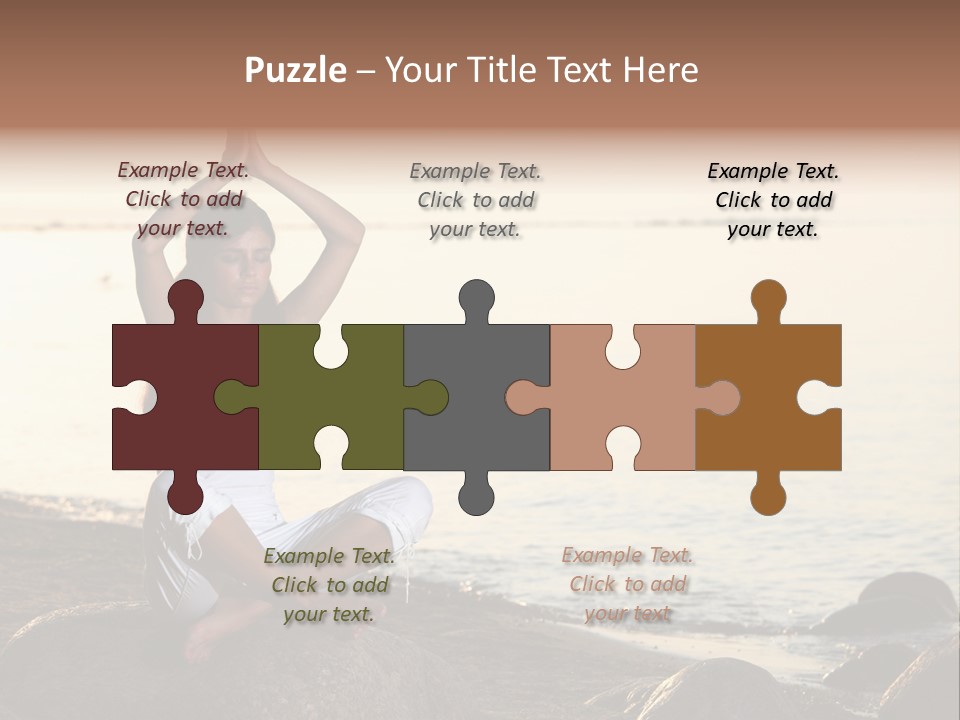 Human Hand Outdoors PowerPoint Template