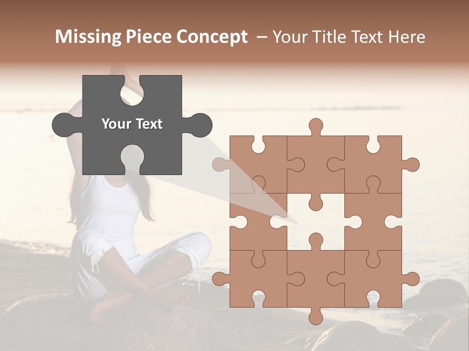 Human Hand Outdoors PowerPoint Template