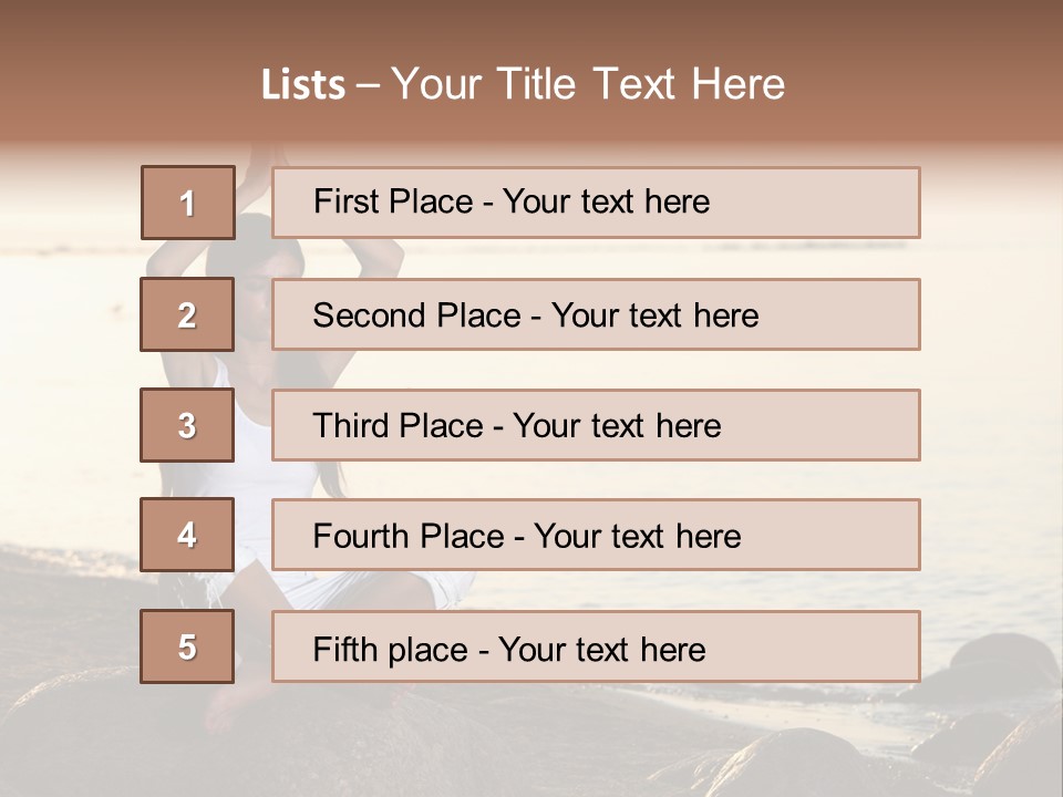 Human Hand Outdoors PowerPoint Template
