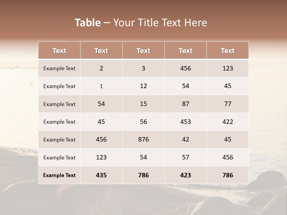 Human Hand Outdoors PowerPoint Template