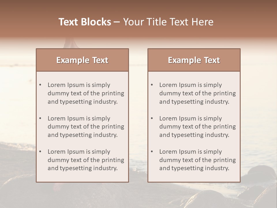 Human Hand Outdoors PowerPoint Template
