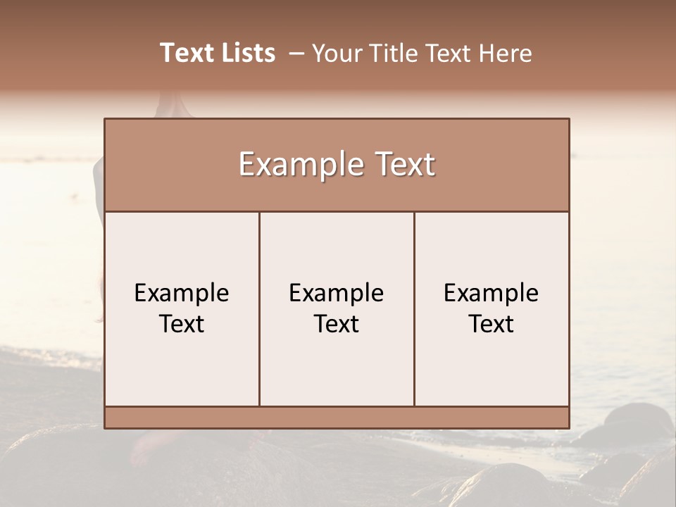Human Hand Outdoors PowerPoint Template