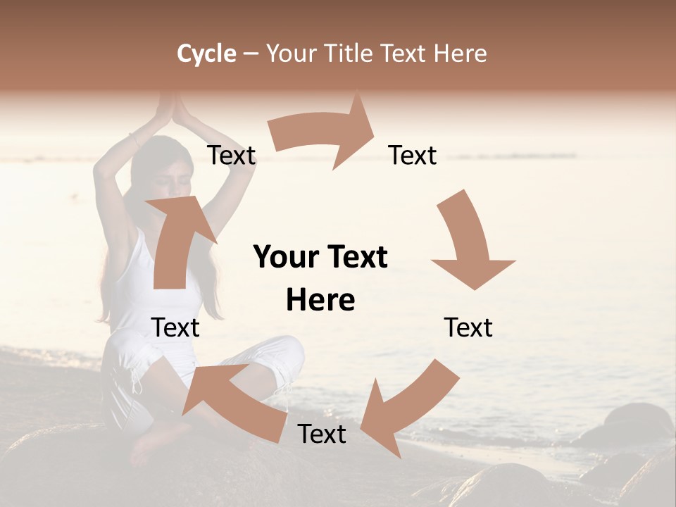 Human Hand Outdoors PowerPoint Template