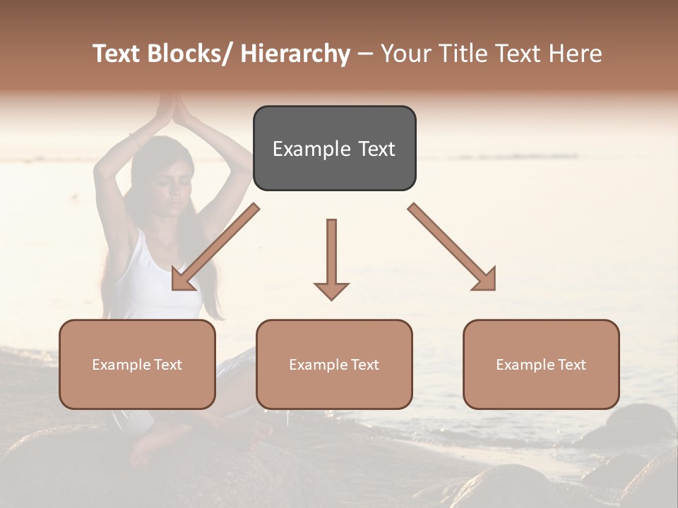Human Hand Outdoors PowerPoint Template