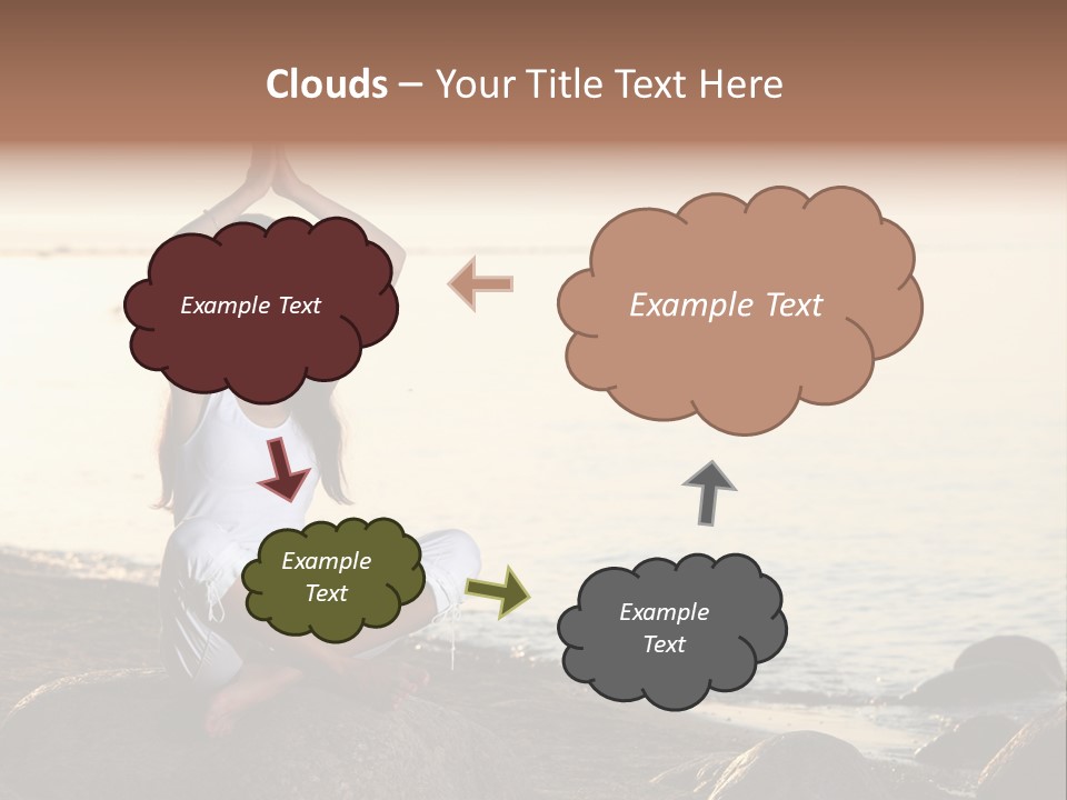 Human Hand Outdoors PowerPoint Template