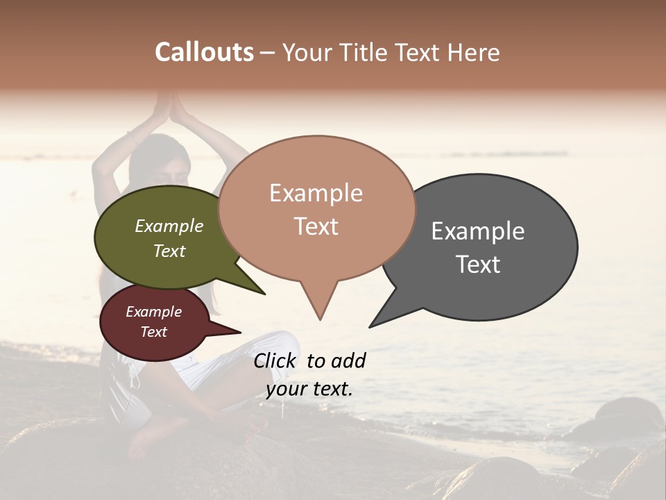 Human Hand Outdoors PowerPoint Template