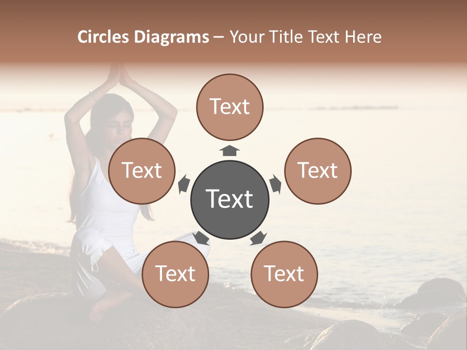 Human Hand Outdoors PowerPoint Template