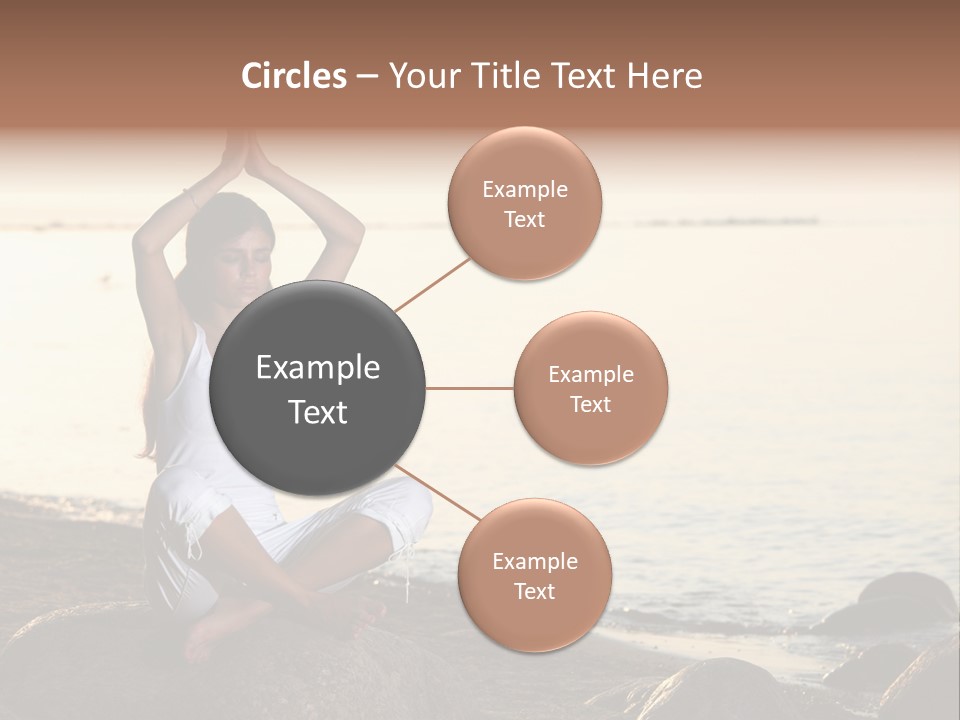 Human Hand Outdoors PowerPoint Template