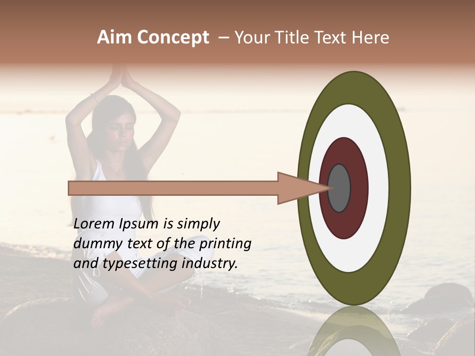 Human Hand Outdoors PowerPoint Template