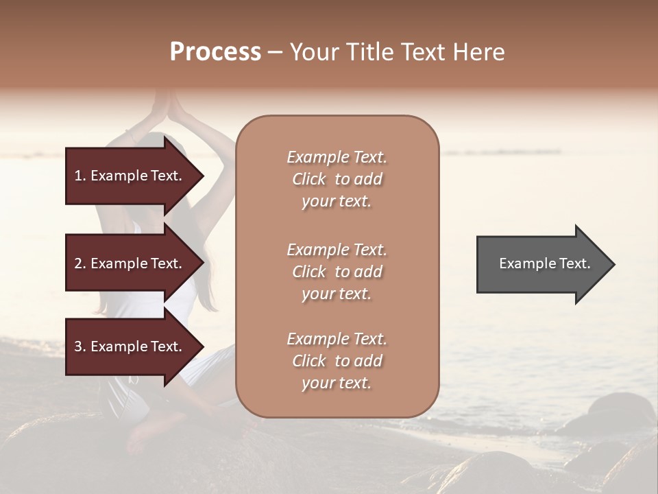 Human Hand Outdoors PowerPoint Template