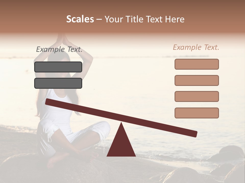 Human Hand Outdoors PowerPoint Template