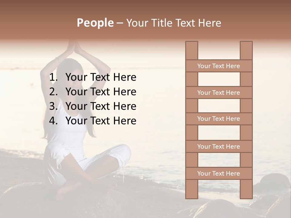 Human Hand Outdoors PowerPoint Template