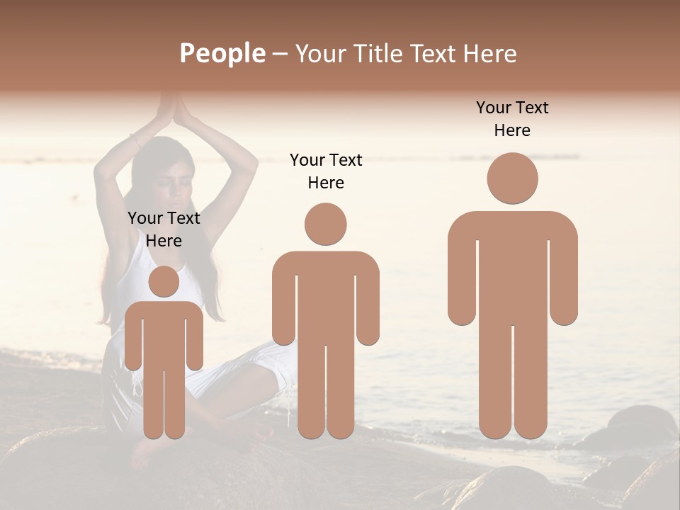 Human Hand Outdoors PowerPoint Template