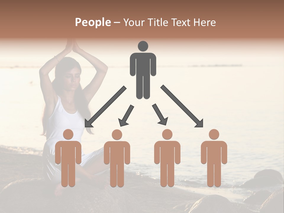 Human Hand Outdoors PowerPoint Template