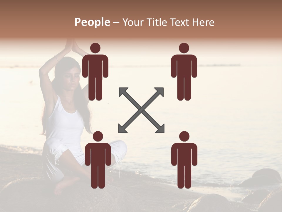 Human Hand Outdoors PowerPoint Template