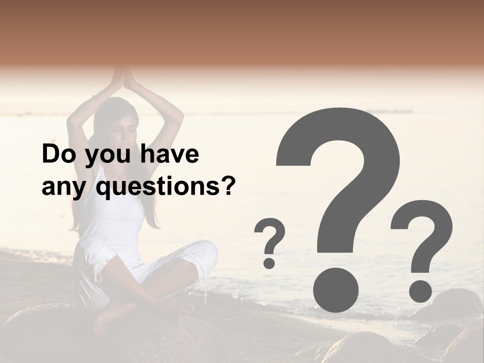 Human Hand Outdoors PowerPoint Template