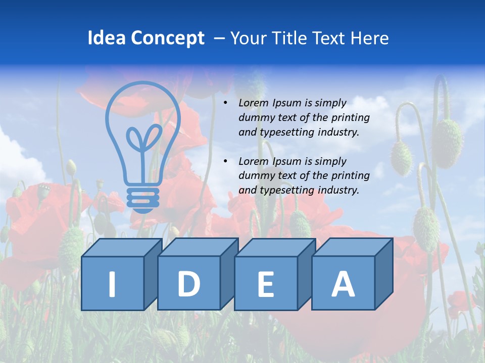 Bud Petal Farm PowerPoint Template